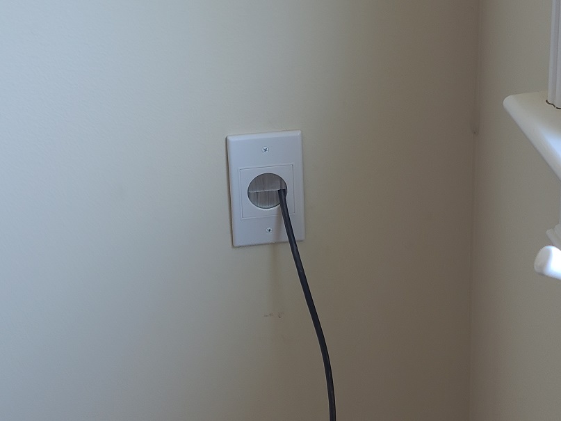 Starlink cable passthrough
