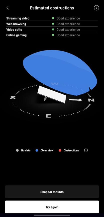 Starlink obstructions Prescott AZ