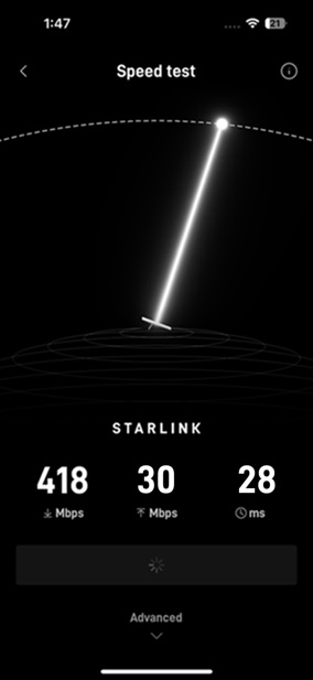 Starlink speed test Prescott AZ