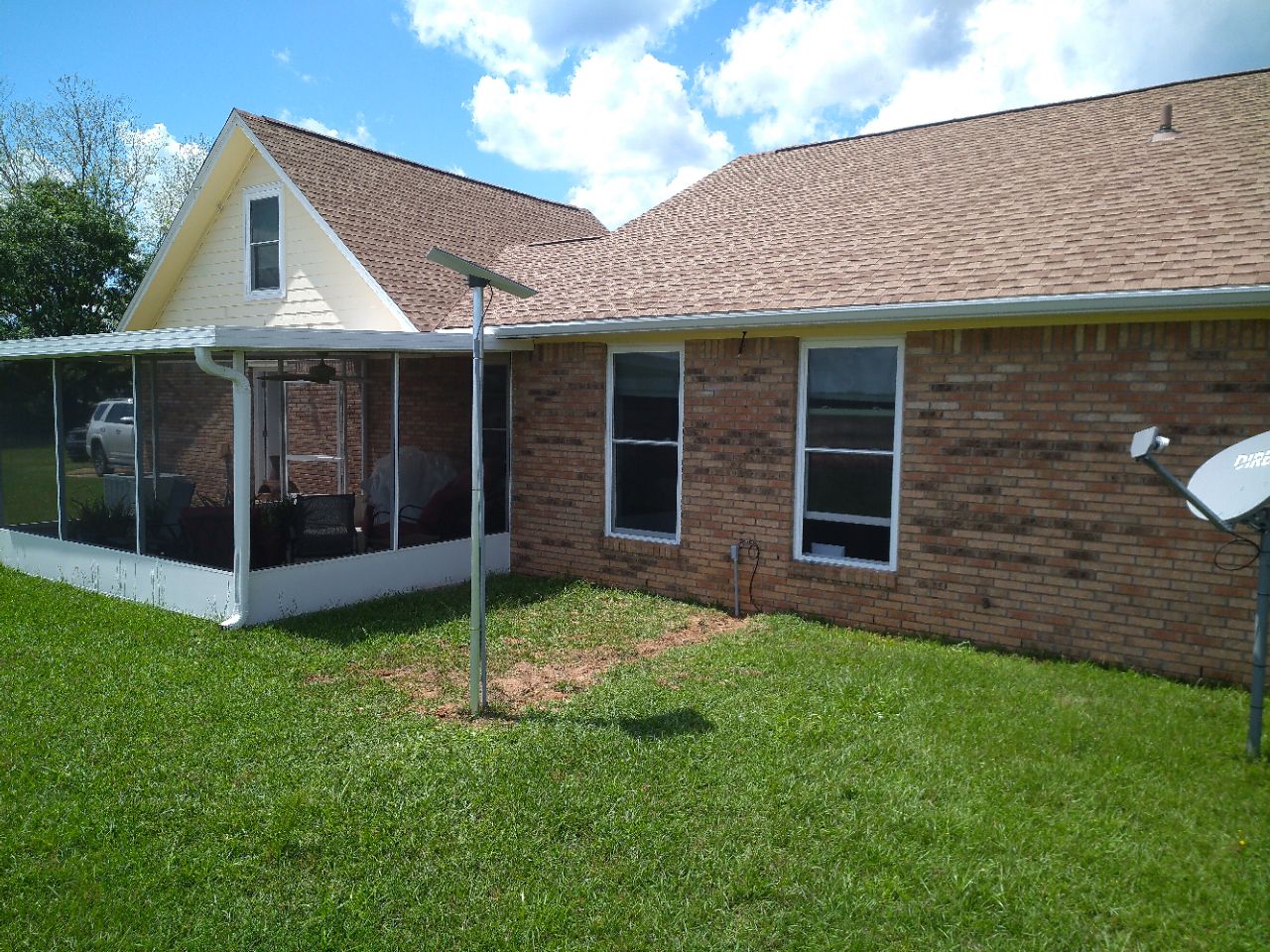 Starlink installation in Baker FL