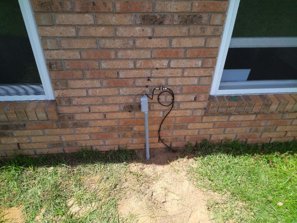 Starlink outdoor cabling Baker FL