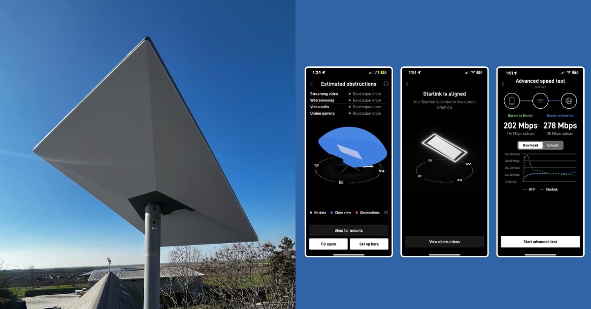 Starlink Installation in Pixley, CA