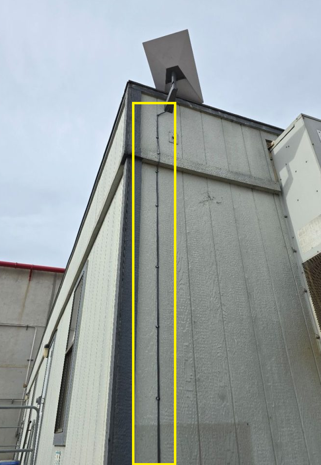 Starlink cable routing