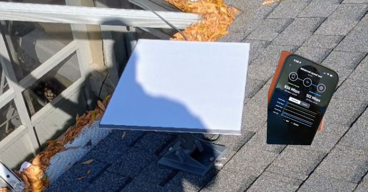 Starlink installation in Lady Lake FL