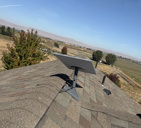 Starlink dish installation Yakima WA